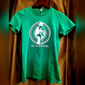 Green Womens Les Claypool Shirt M